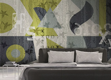 ESTER - Vinyl or fyber glass wallpaper by N.O.W. Edizioni - view 2